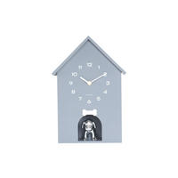WANDUHR Dog House Grau 9/24.9/27 cm - Grau, Kunststoff (24.9/27/9cm) - Karlsson