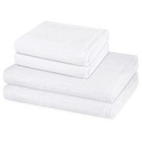 FROTTIERSET Premium 4-teilig - Weiß, Textil (50/100cm) - Ross