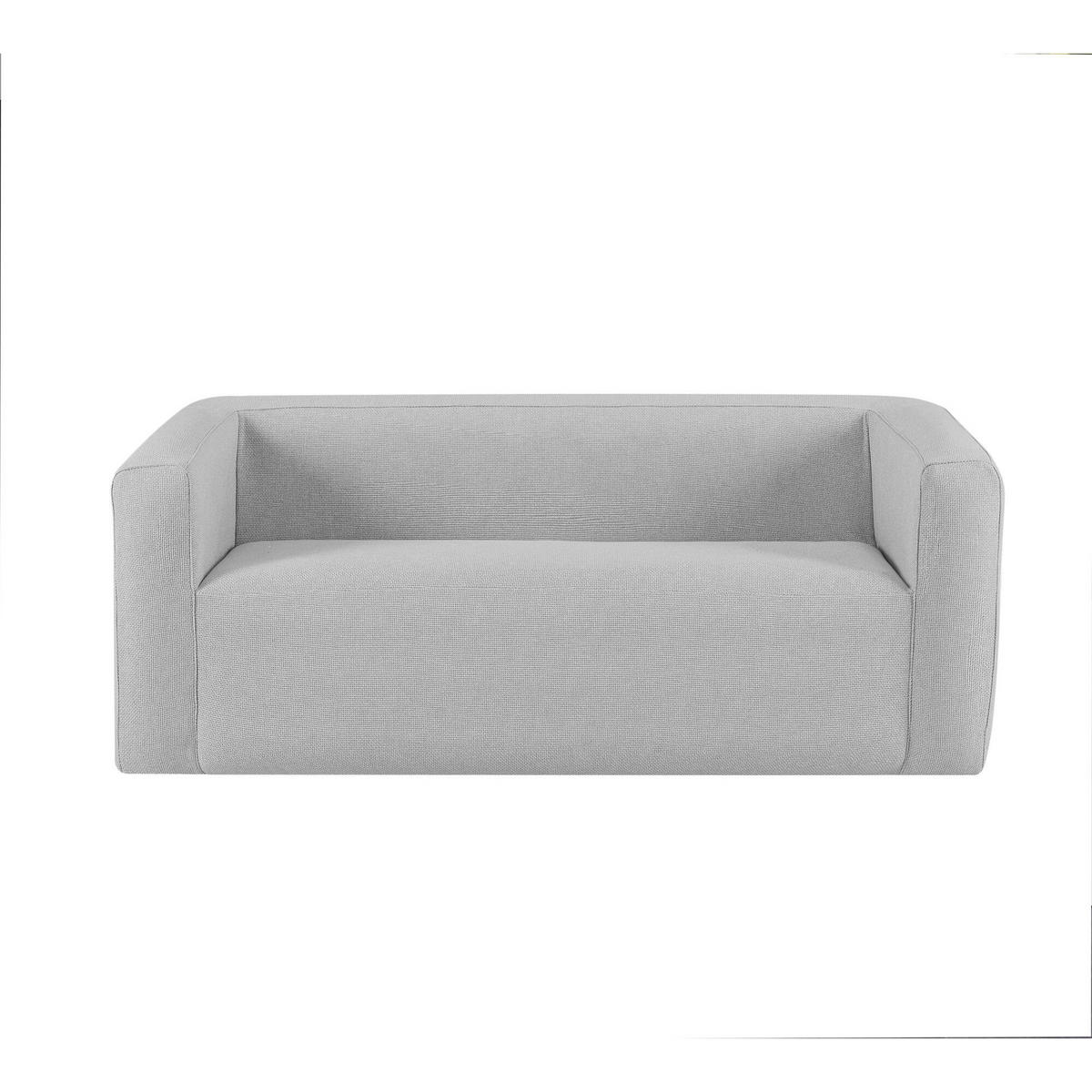 SOFA aufblasbar 2-3 Sitzer - Innen- und Außenbereich - Farbe Hellgrau - Hellgrau, Kunststoff (38.5/45.5/96cm) - Terracotta