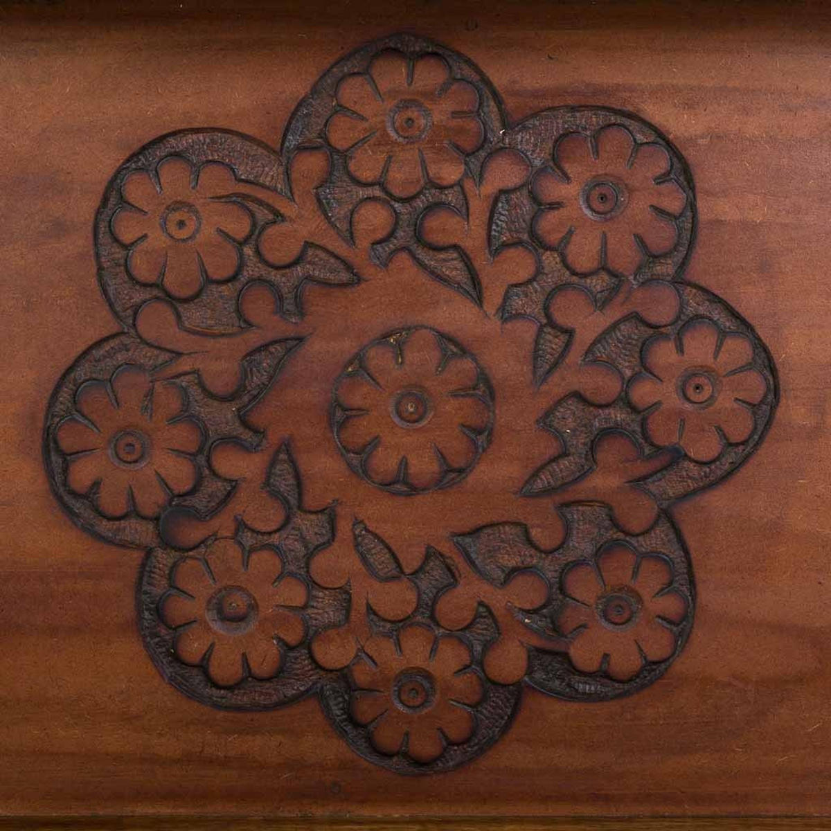 SERVIERTABLETT aus Holz, braun, 70x30x20cm - Braun, Holz (70/20/30cm) - Wanderlust