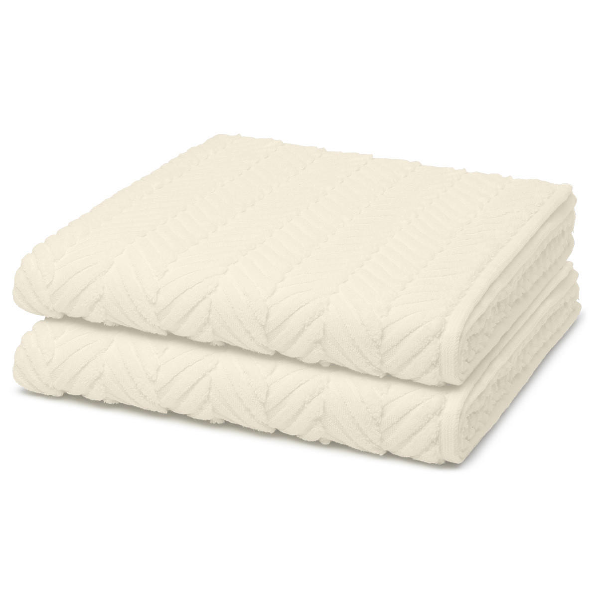 DUSCHTUCH Sensual Skin Zopf 2er-Set - Naturfarben, Textil (75/140cm) - Ross