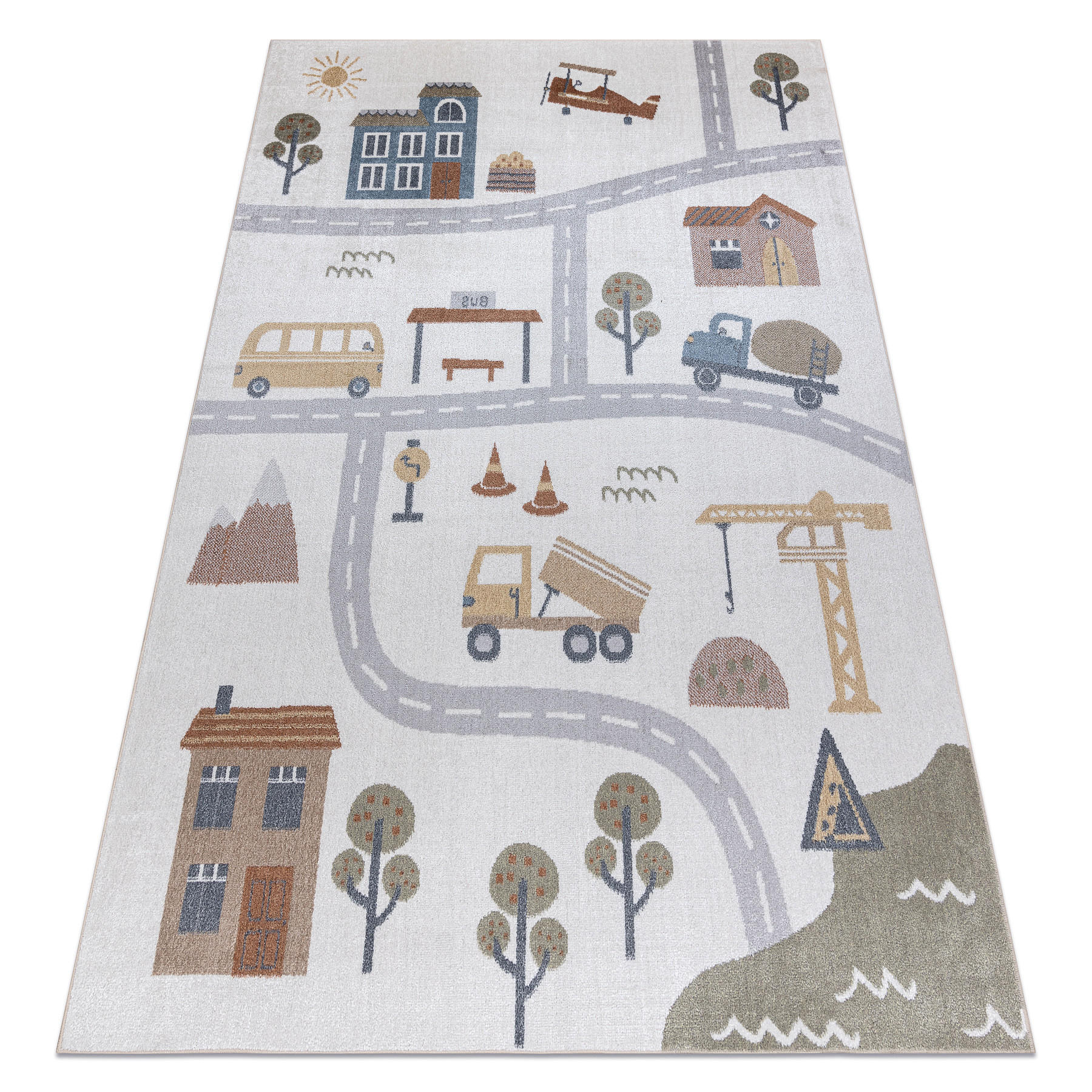 TEPPICH Bono 180/270 cm - Creme, Textil (180/270cm) - rugsX