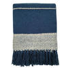 DECKE Berber Blau - Blau, Textil (125/150cm) - Malagoon
