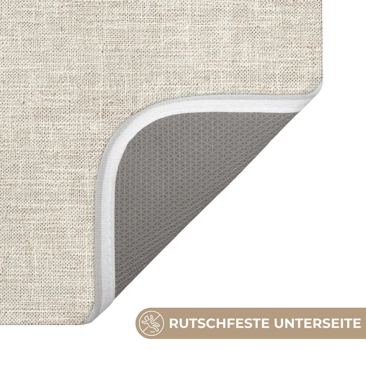 WC PŘEDLOŽKA Povlečení - Textura - Béžová 40x60 cm - béžová, textil/plast (40/1cm) - OnlyWow