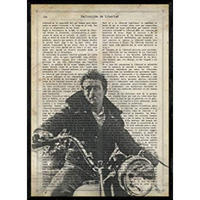 POSTER James Dean A4 Rahmenlos - Klar, Papier (29.7/5/21cm) - Nacnic