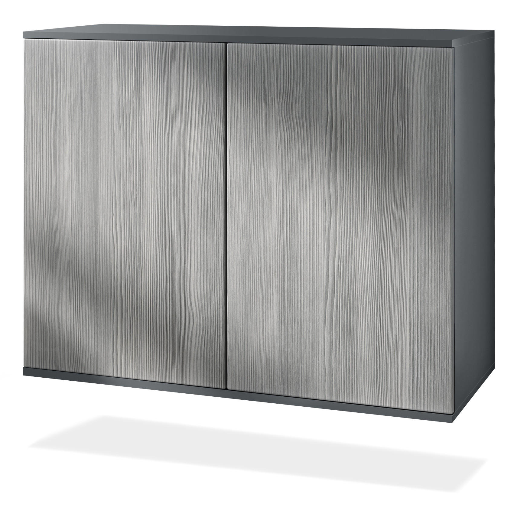 KOMMODE Skadu Avola-Anthrazit - Anthrazit, Holzwerkstoff (92.5/73.5/35cm) - Vladon