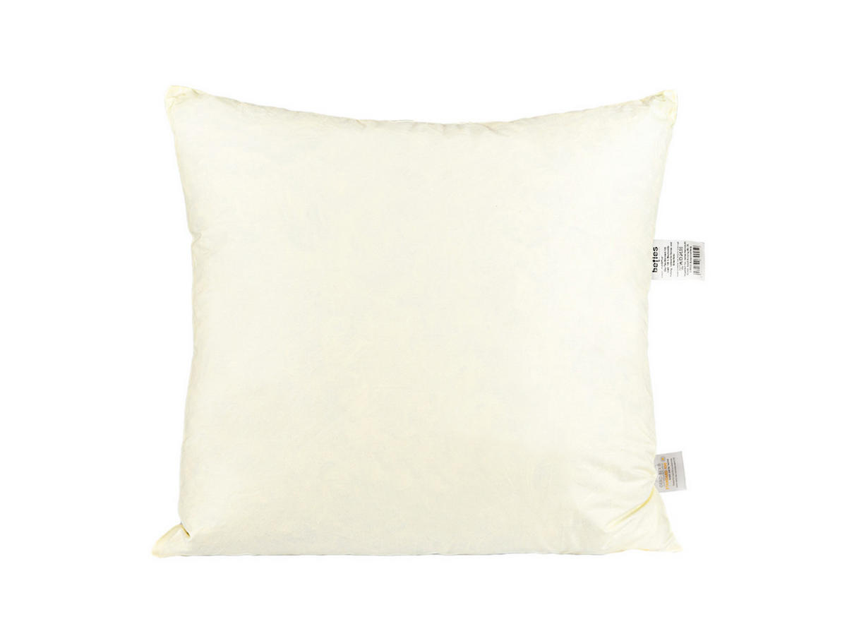FEDERKISSEN PublikPlus 50/50 cm - Creme, Textil (50/50cm) - beties Heimtextil