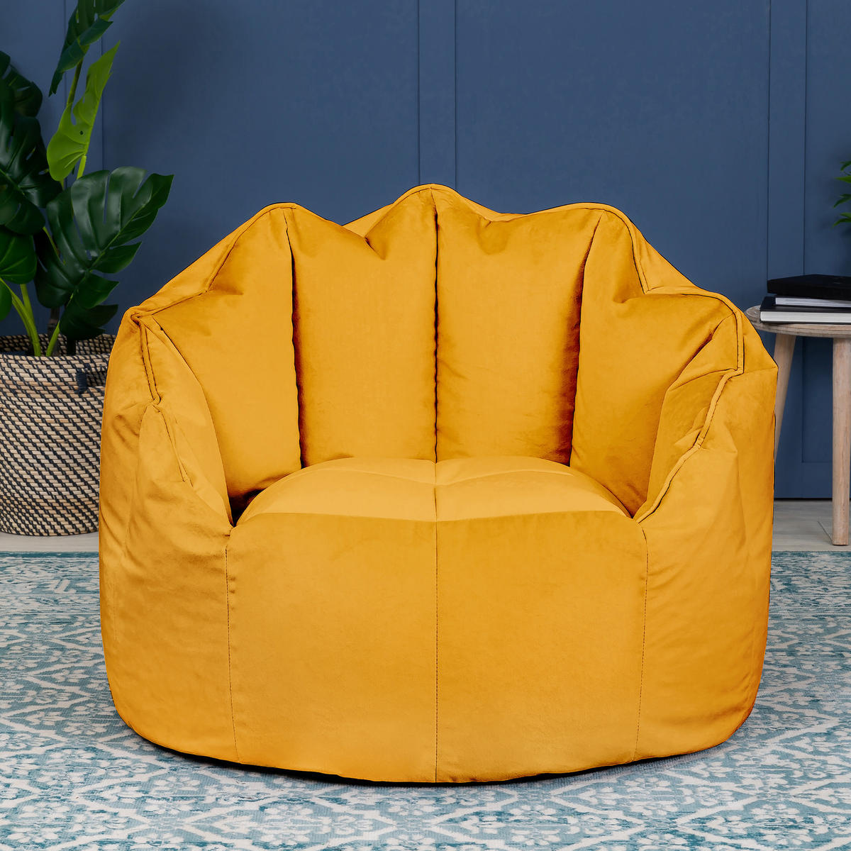SITZSACK-SESSEL Sirena - Gelb, Textil (77/64/74cm) - icon