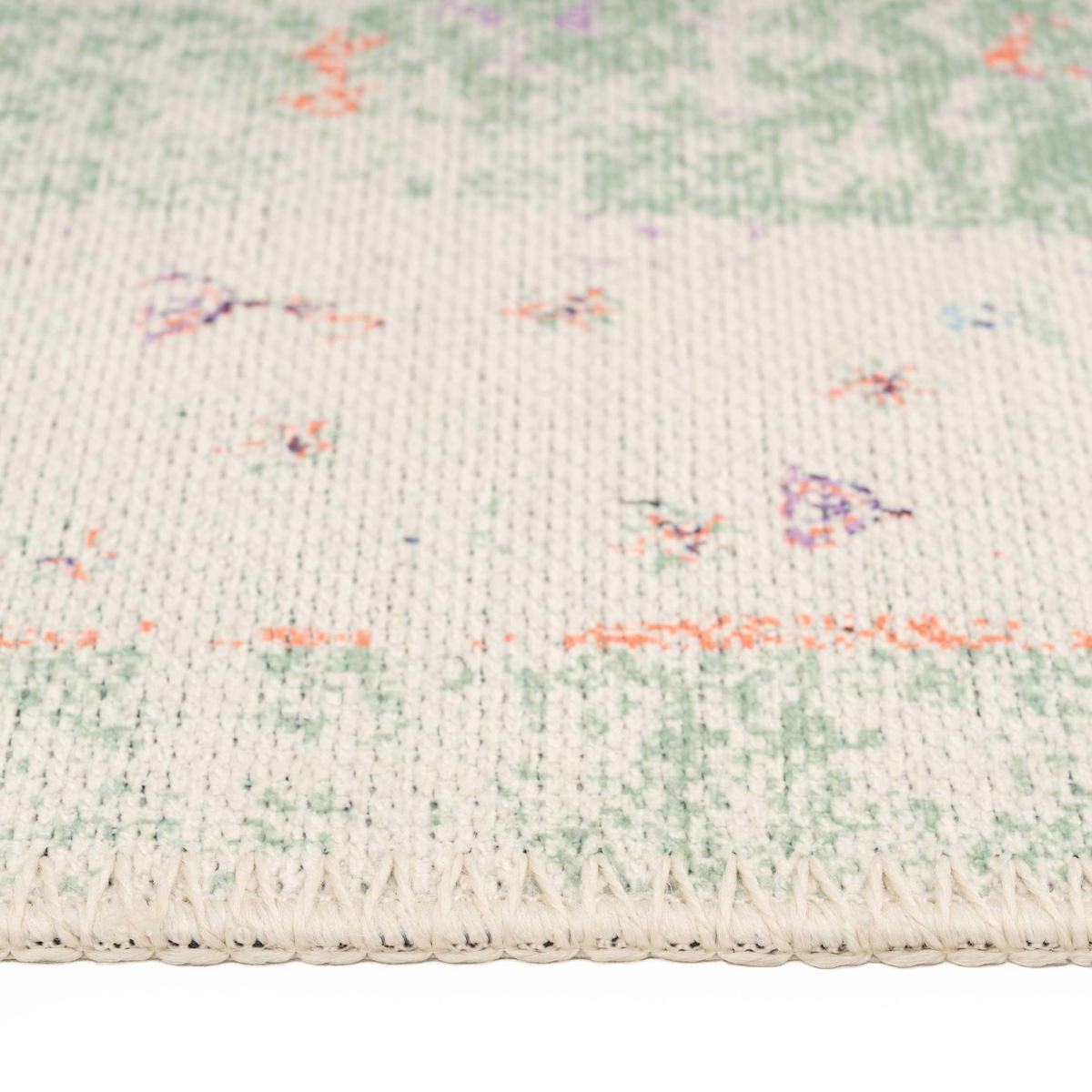 FLACHWEBETEPPICH Lottie Grün - Grün, Textil (160/230cm) - Kukoon Rugs