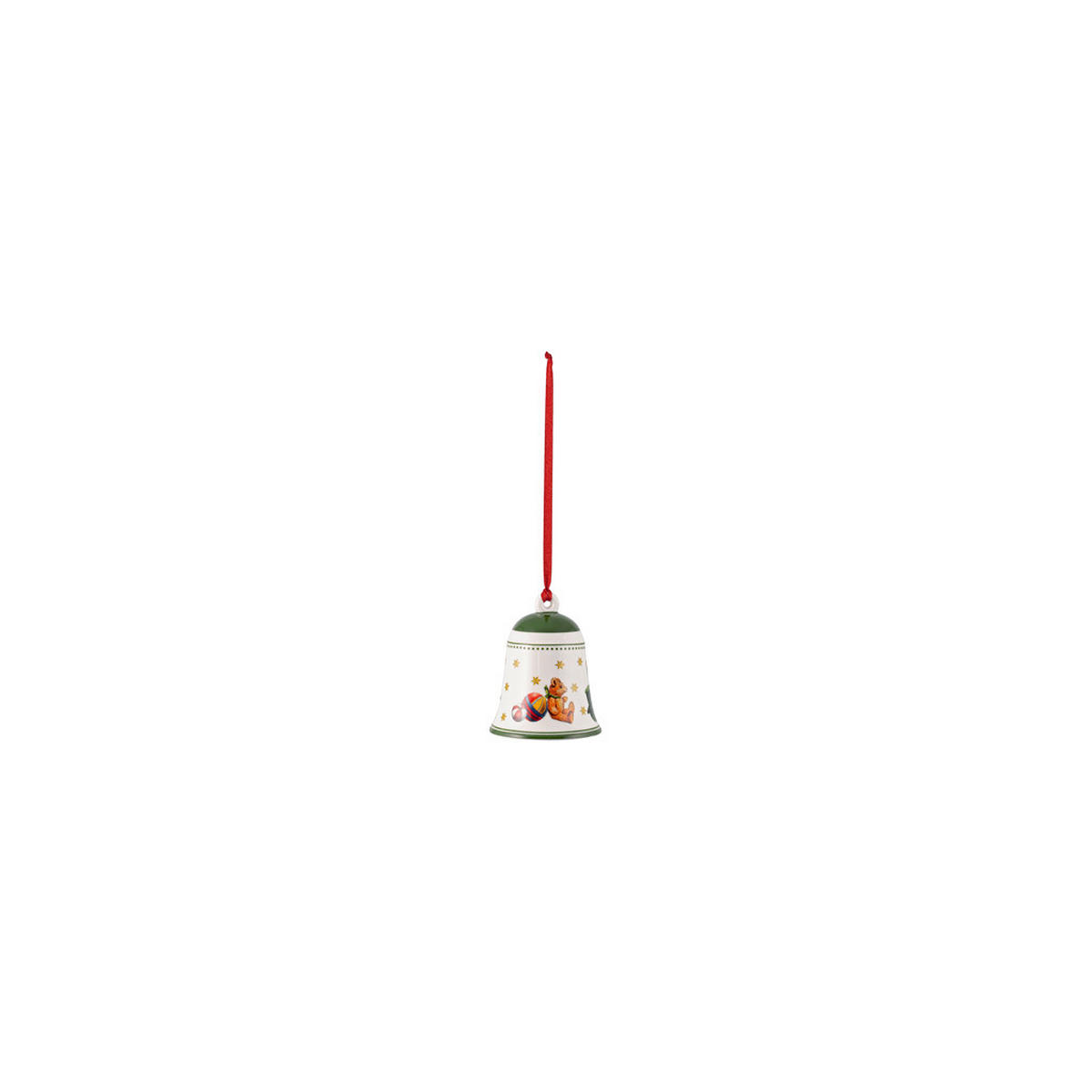 GLOCKE My Christmas Tree grün ø 5,4 cm - Grün, Keramik (5.4/6.7/5.4cm) - Villeroy & Boch