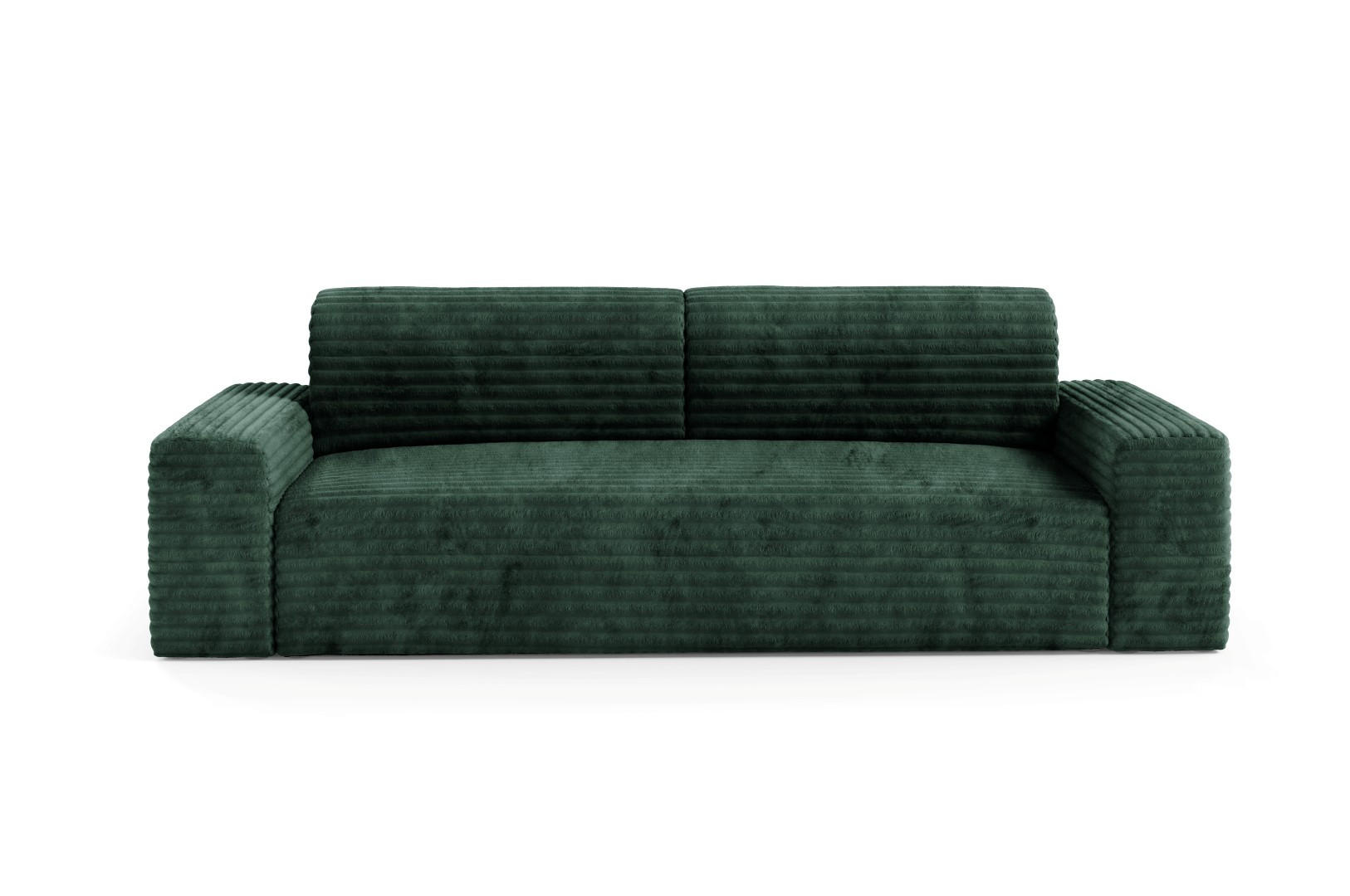 SCHLAFSOFA mit Bettkasten Grün - Schwarz/Grün, Holz/Holzwerkstoff (260/70/102cm) - Furnisell