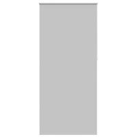 VERDUNKELUNGSROLLO 104,4/230 cm Stoffbreite 100 cm aus Polyester Grau - Grau, Textil (100/1/230cm) - vidaXL