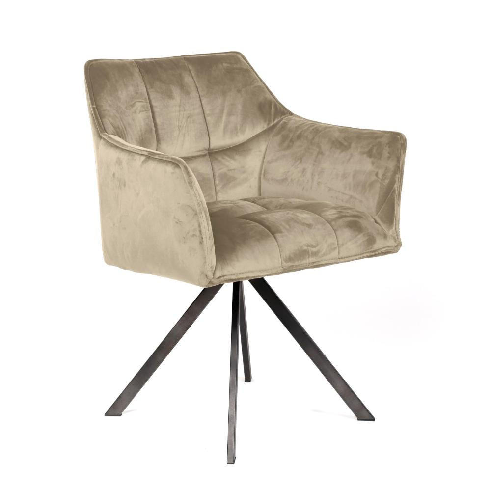 Giga Meubel Esszimmerstuhl Champagner 60x81x63 cm