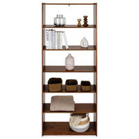 STANDREGAL STANDREGAL - Kastanienfarben, Holz (80/200/30cm) - IDIMEX