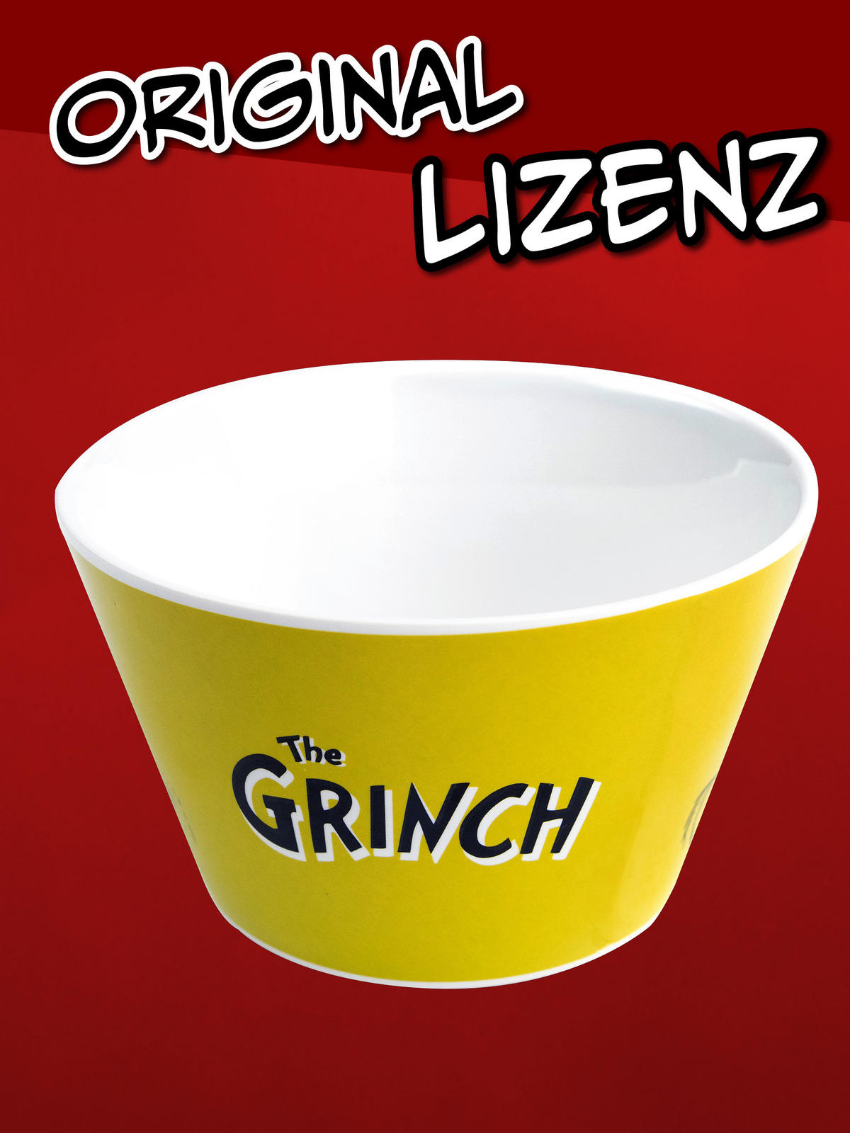 MÜSLISCHALE The Grinch Grün 500 ml - Grün, Keramik (14cm) - United Labels