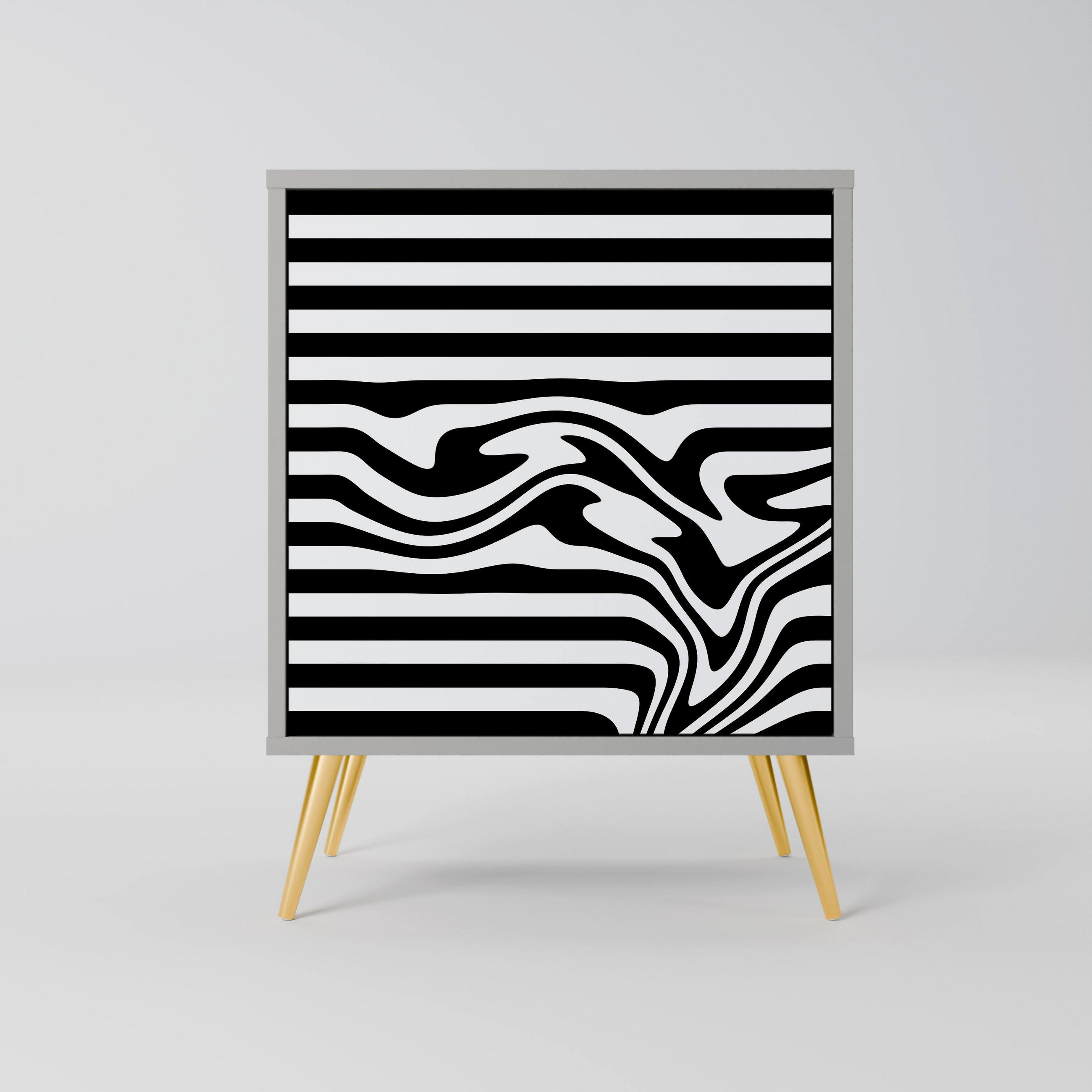 SpaceRebels Sideboard Grau 57.5x75.5x42 cm