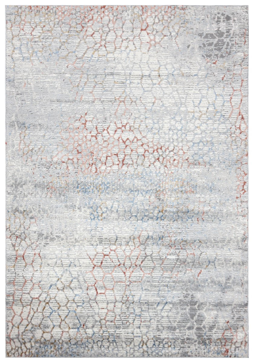 KOBEREC béžový grafitový krémový - 200 x 300 cm - šedá, textil (200/300cm) - Mazovia