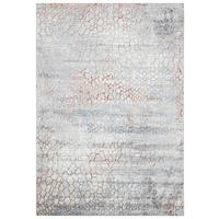 KOBEREC béžový grafitový krémový - 200 x 300 cm - šedá, textil (200/300cm) - Mazovia