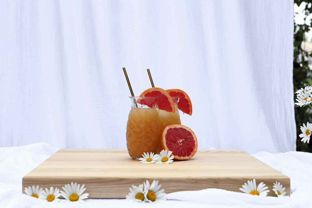 COCKTAILGLAS Cocktailgläser / Tiki Ananas Gläser - 400 ml - 6 Stück - Transparent, Glas (0.4L) - Cookinglife