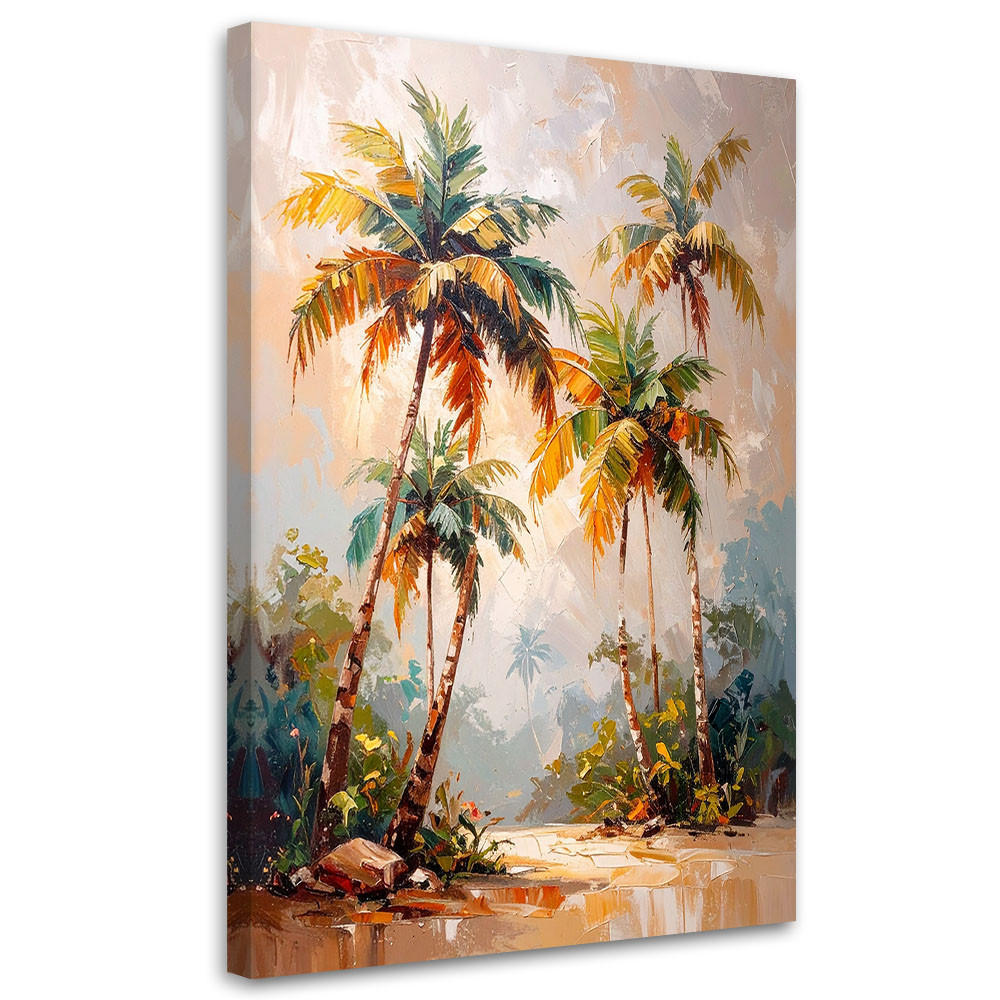 LEINWANDBILD Natur und Botanik 30x45cm - Grün, Textil (30/45cm) - Feeby