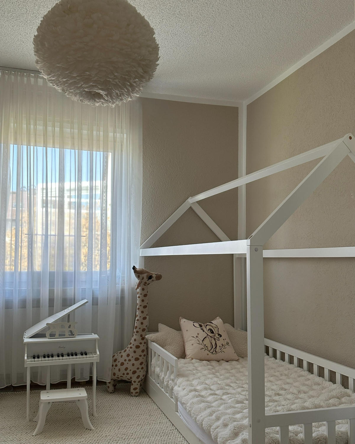 KINDERBETT 90/200 cm Weiß Cossaye - Weiß, Holz (90/200cm) - Beliani