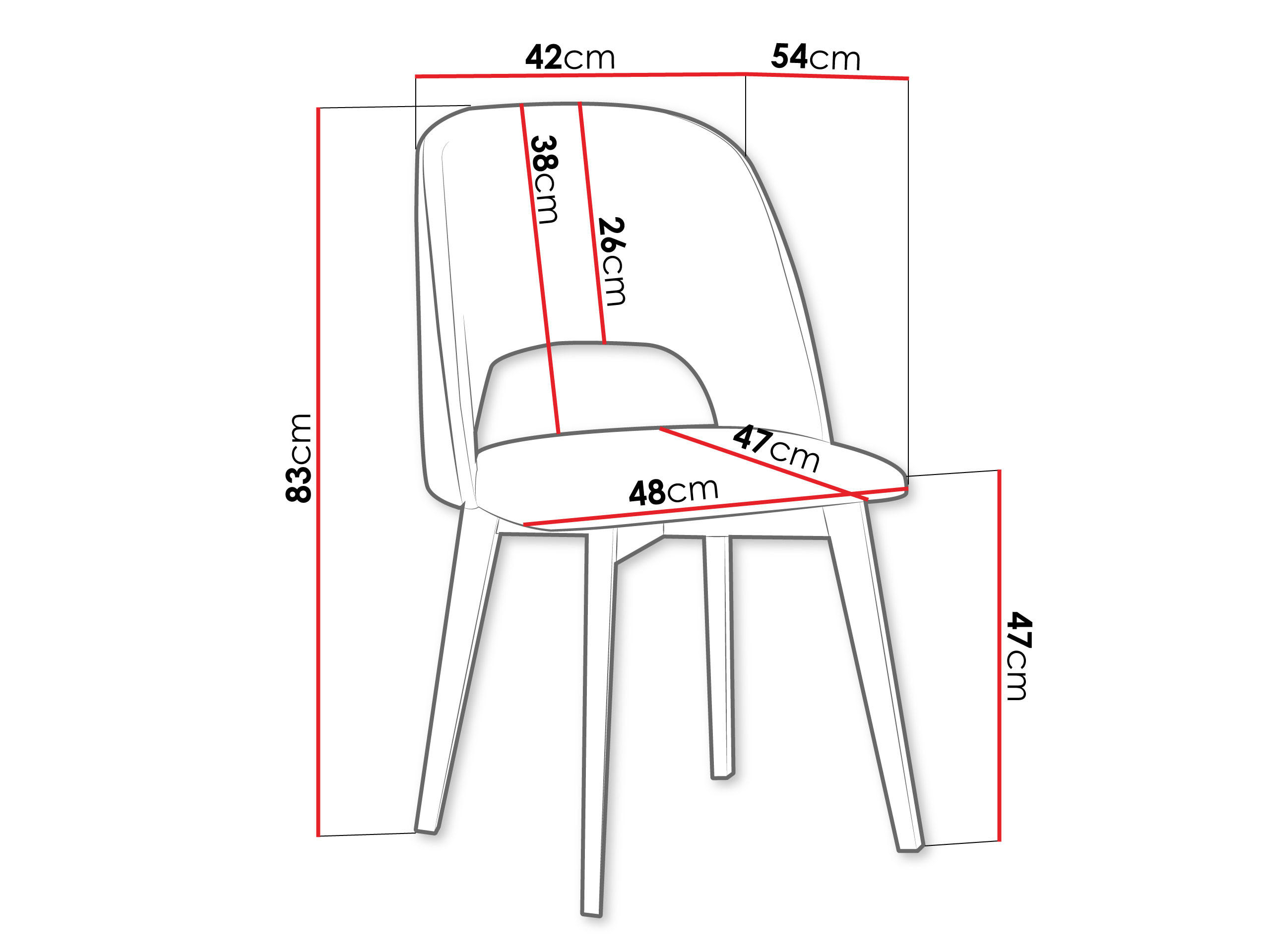 ESSZIMMERSTUHL Monti IV Pik Gerade - Weiß/Grün, Holz/Textil (48/83/54cm) - MIRJAN24