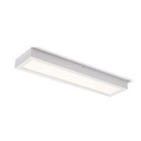 DECKENLEUCHTE STRUCTURAL LED 60x15 Weiß 22 W - Weiß, Metall (60/15/5cm) - Rendl