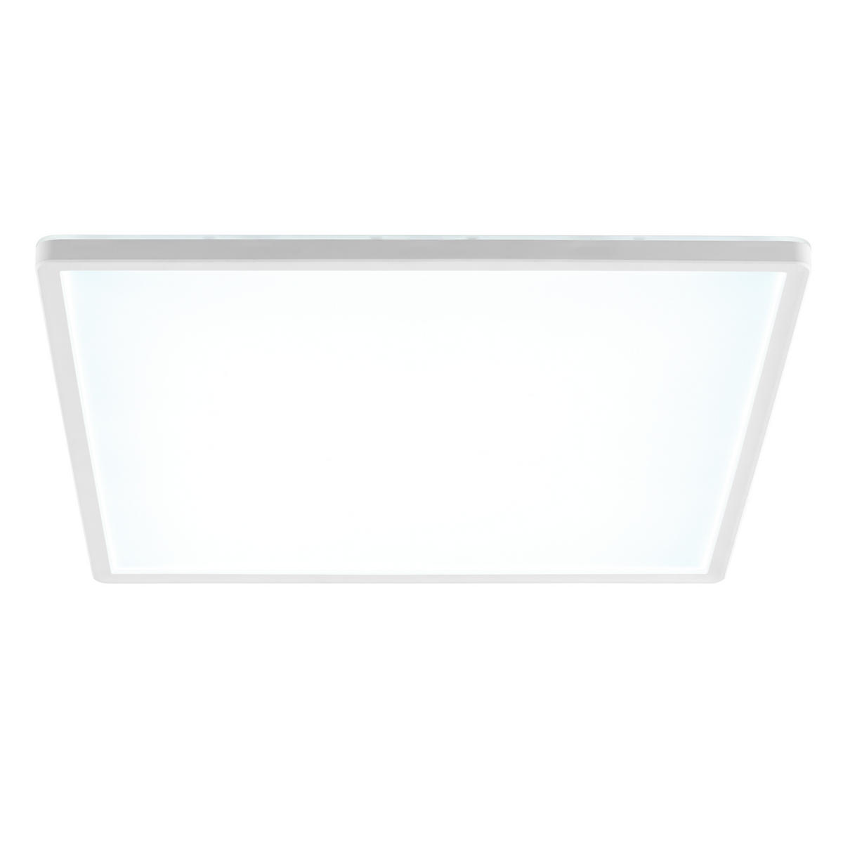 LED DECKENLEUCHTE Lumaro Weiß 42/42/2,9 cm - Weiß, Kunststoff (42/42/2.9cm) - Brilliant