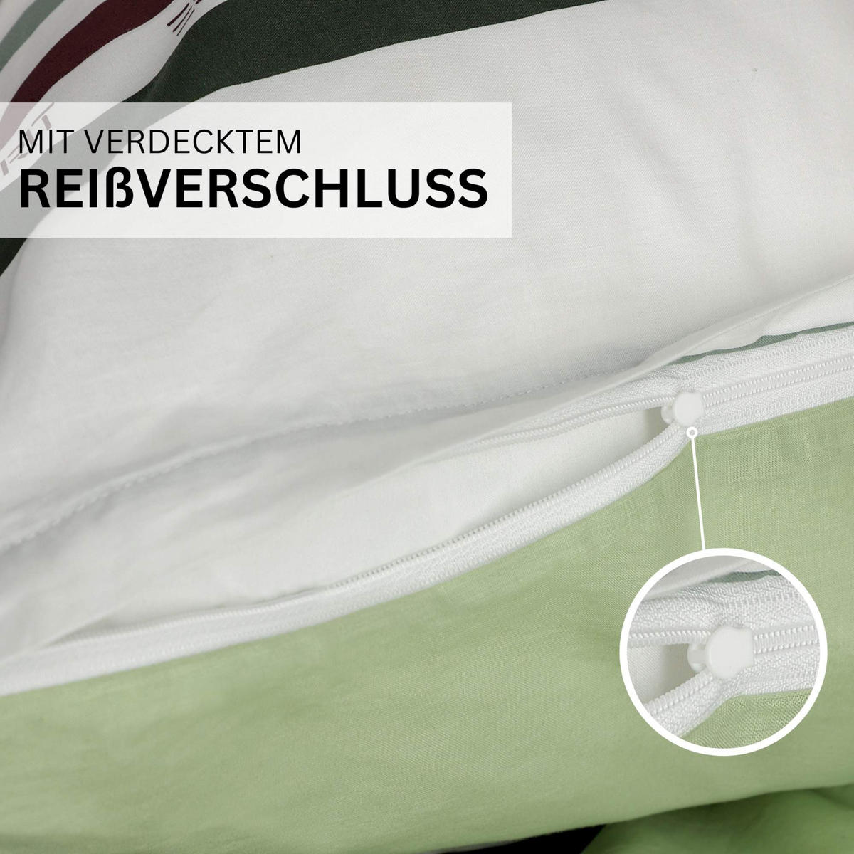 RENFORCÉ BETTWÄSCHE SALMLO - Multicolor, Textil (155/220cm) - Esprit