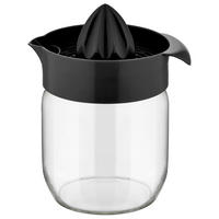 ZITRONENPRESSE Olivia Schwarz/Transparent - Schwarz, Kunststoff (8.5/13.7/11cm) - Mömax
