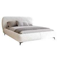 POLSTERBETT 180x200 Creme - Creme, Holzwerkstoff - Compleo24