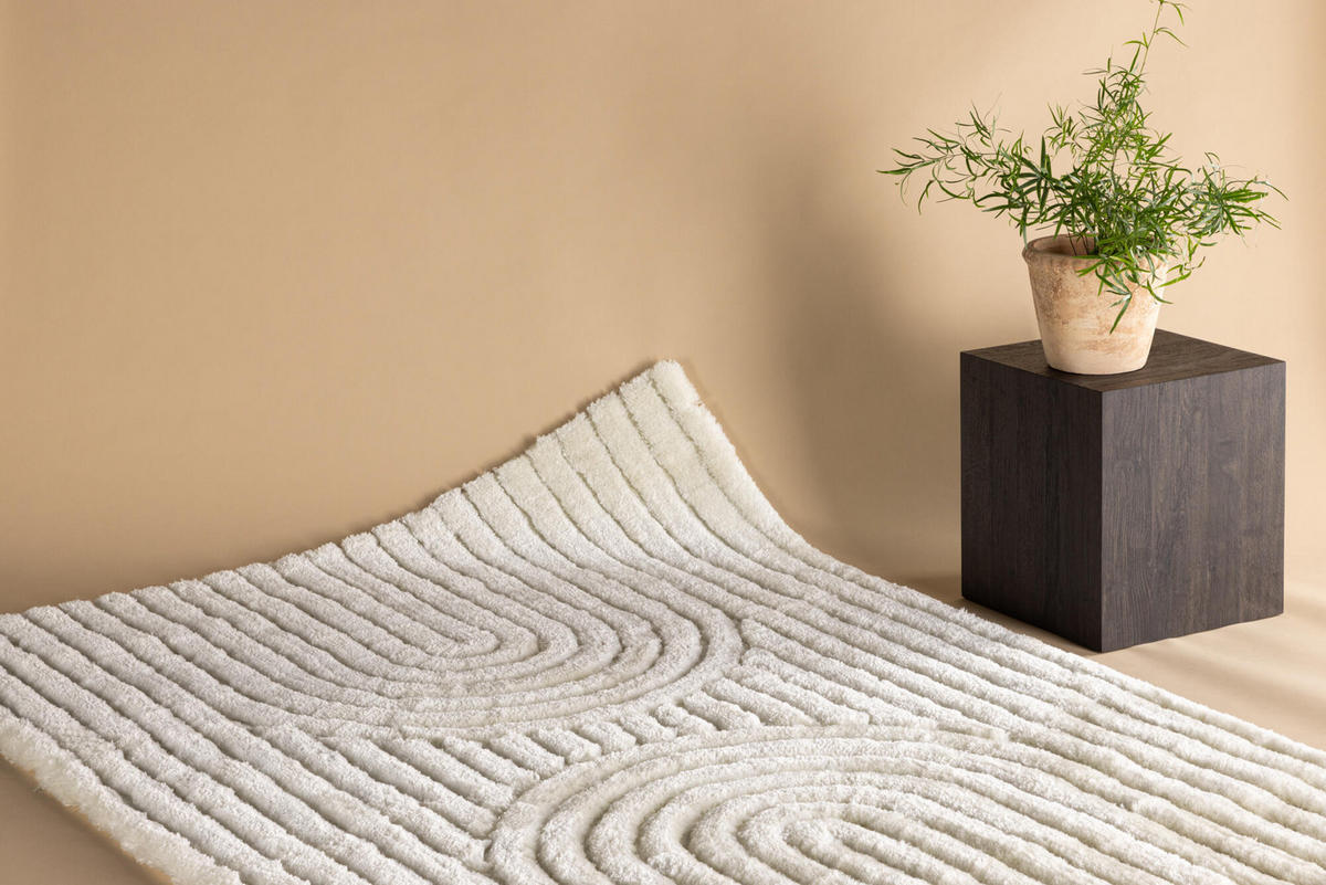 WOHNZIMMERTEPPICH NIKLAS Beige 160x230x8 cm - Beige, Textil (160/230cm) - FURNLUX
