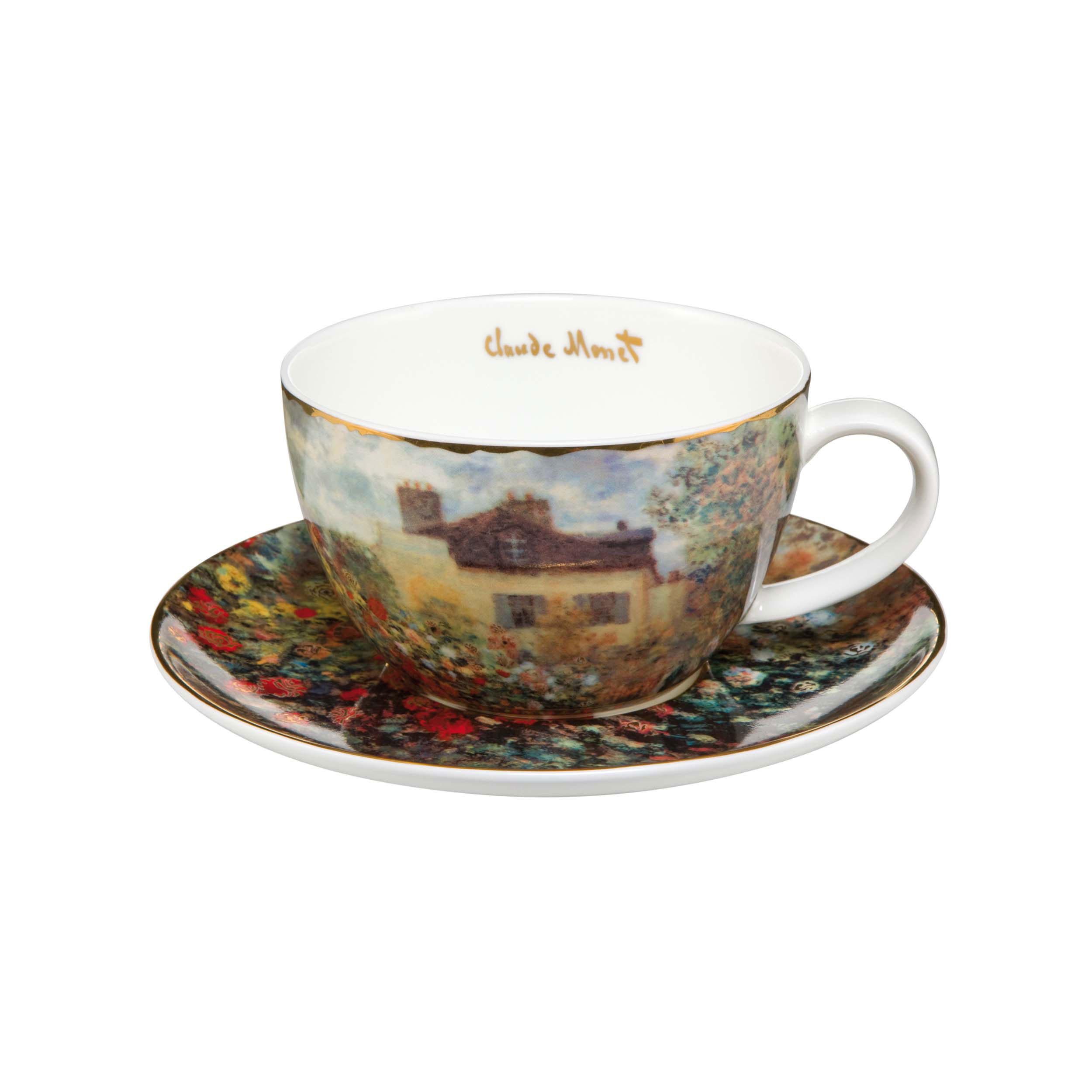 TEETASSE Das Künstlerhaus, Bunt Fine Bone China - Multicolor, Keramik (0.35L) - Goebel