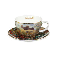 TEETASSE Das Künstlerhaus, Bunt Fine Bone China - Multicolor, Keramik (0.35L) - Goebel