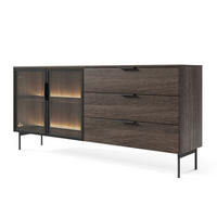 KOMMODE mit Schubladen MARBELA Eiche Dunin - Braun, Holzwerkstoff (181.3/82.6/39cm) - Compleo24