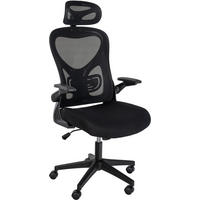 BÜROSTUHL Aeronix schwarz - Schwarz, Kunststoff/Metall (57/125/66cm) - TPFLiving
