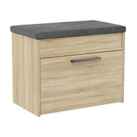 SCHUHSCHRANK Sonoma 60/49/35 - Sonoma Eiche, Holzwerkstoff (60/49/35cm) - RAUMHIRSCH FURNITURE