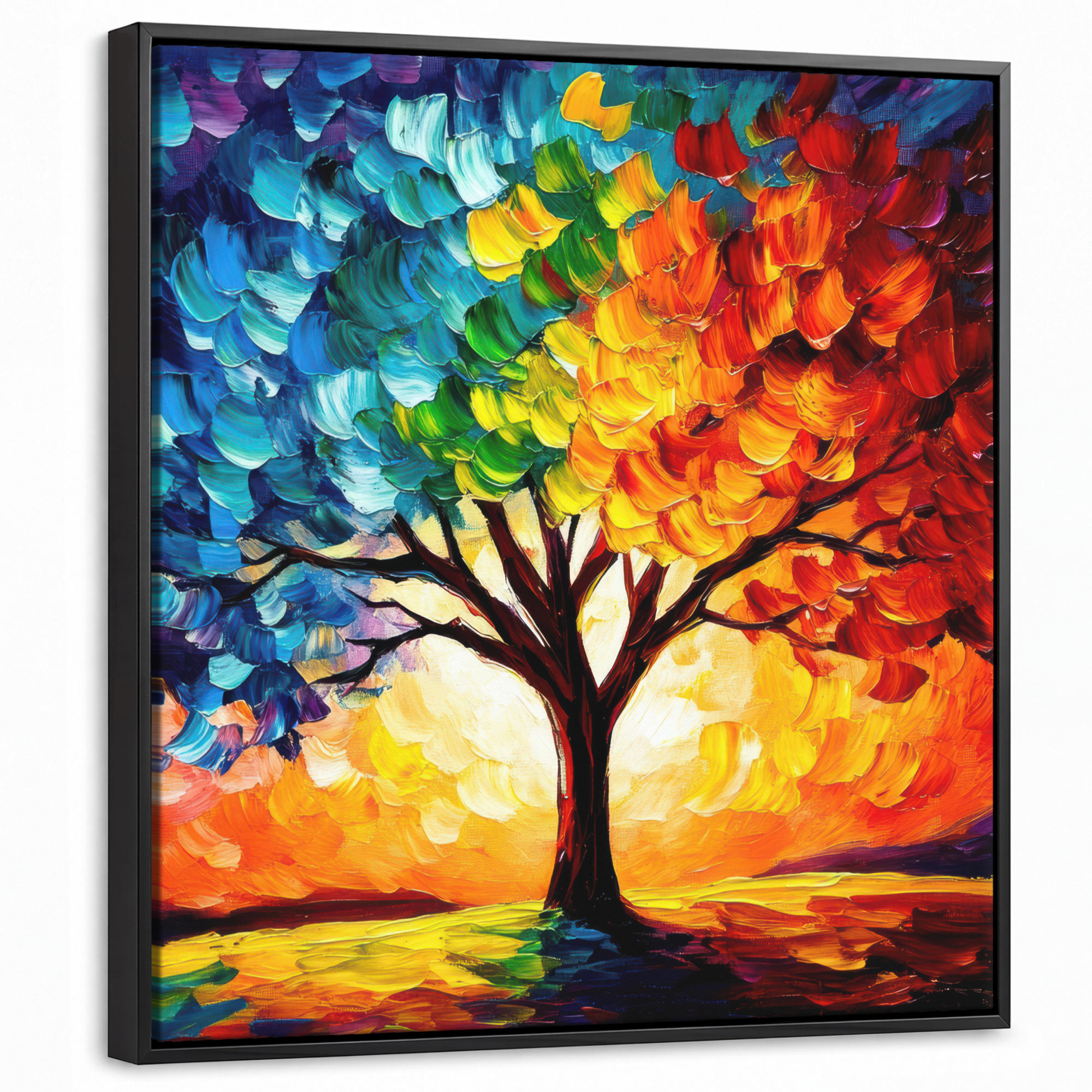 MuchoWow Leinwand Mehrfarbig 50x50 cm