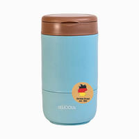 THERMO LUNCH BEHÄLTER 270/370 ml - Blau, Metall (0.37L) - Intirilife