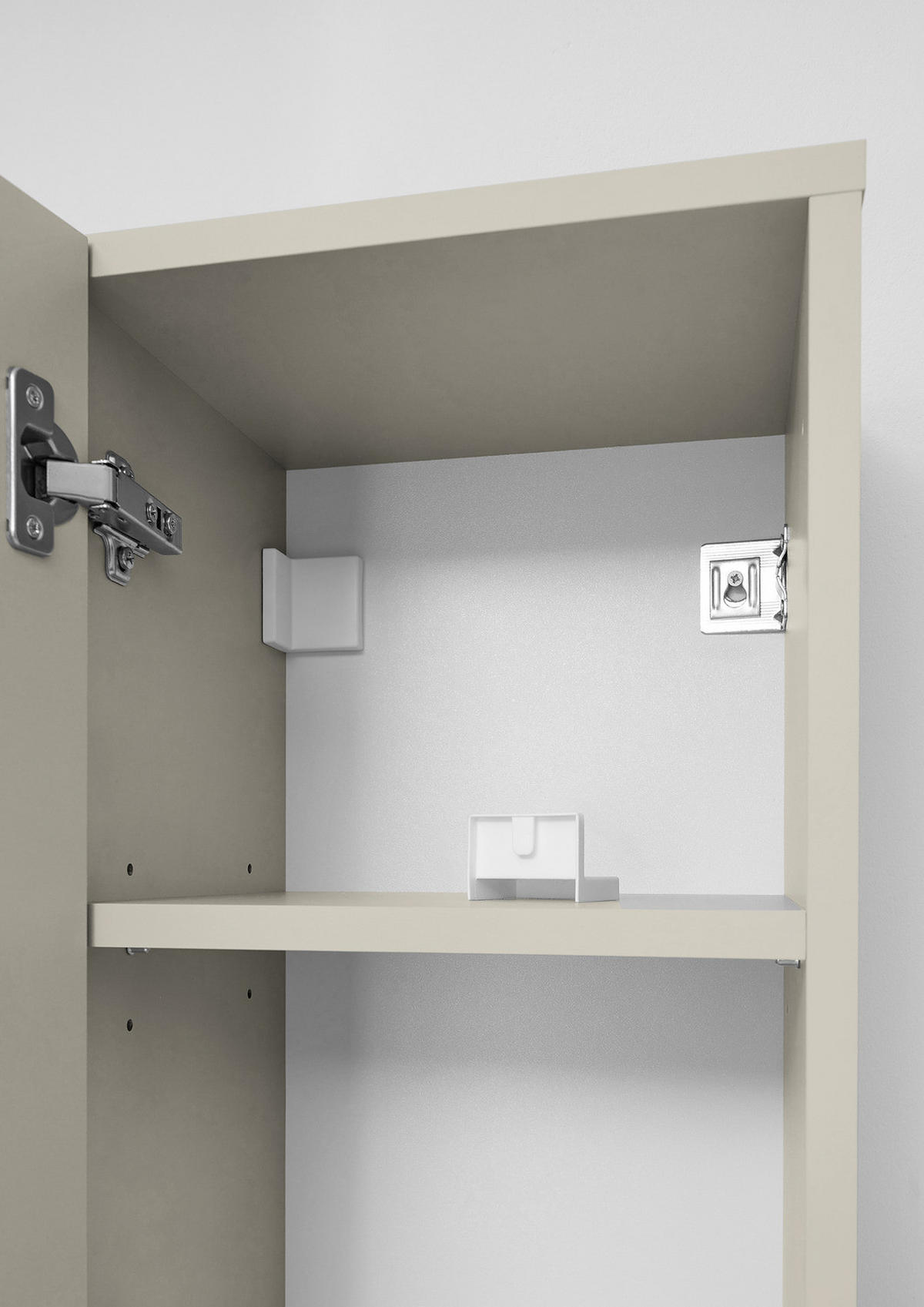 HOCHSCHRANK - Kaschmir - Beige, Holzwerkstoff (30/150/25cm) - home24