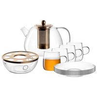 TEE-SET Tè Per Te transparent 1,5 Liter - Transparent, Glas (1.5L) - Leonardo Living