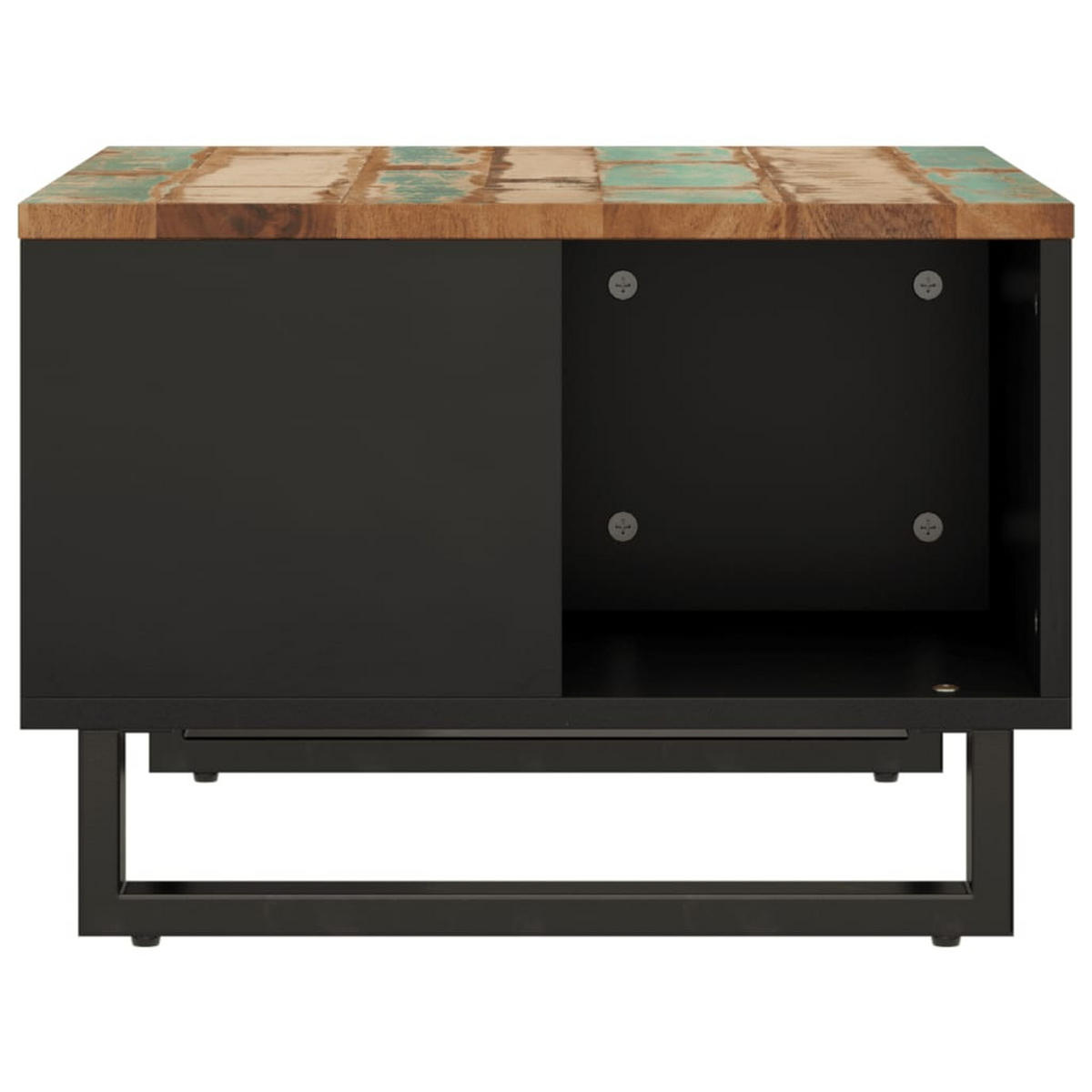 COUCHTISCH 60x50x35 cm Altholz Massiv - Multicolor, Holz (60/50/35cm) - furnicato