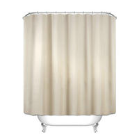 DUSCHVORHANG – Breite 180 x Höhe 180 cm – Beige – Inklusive Haken - Beige, Textil (180/180cm)
