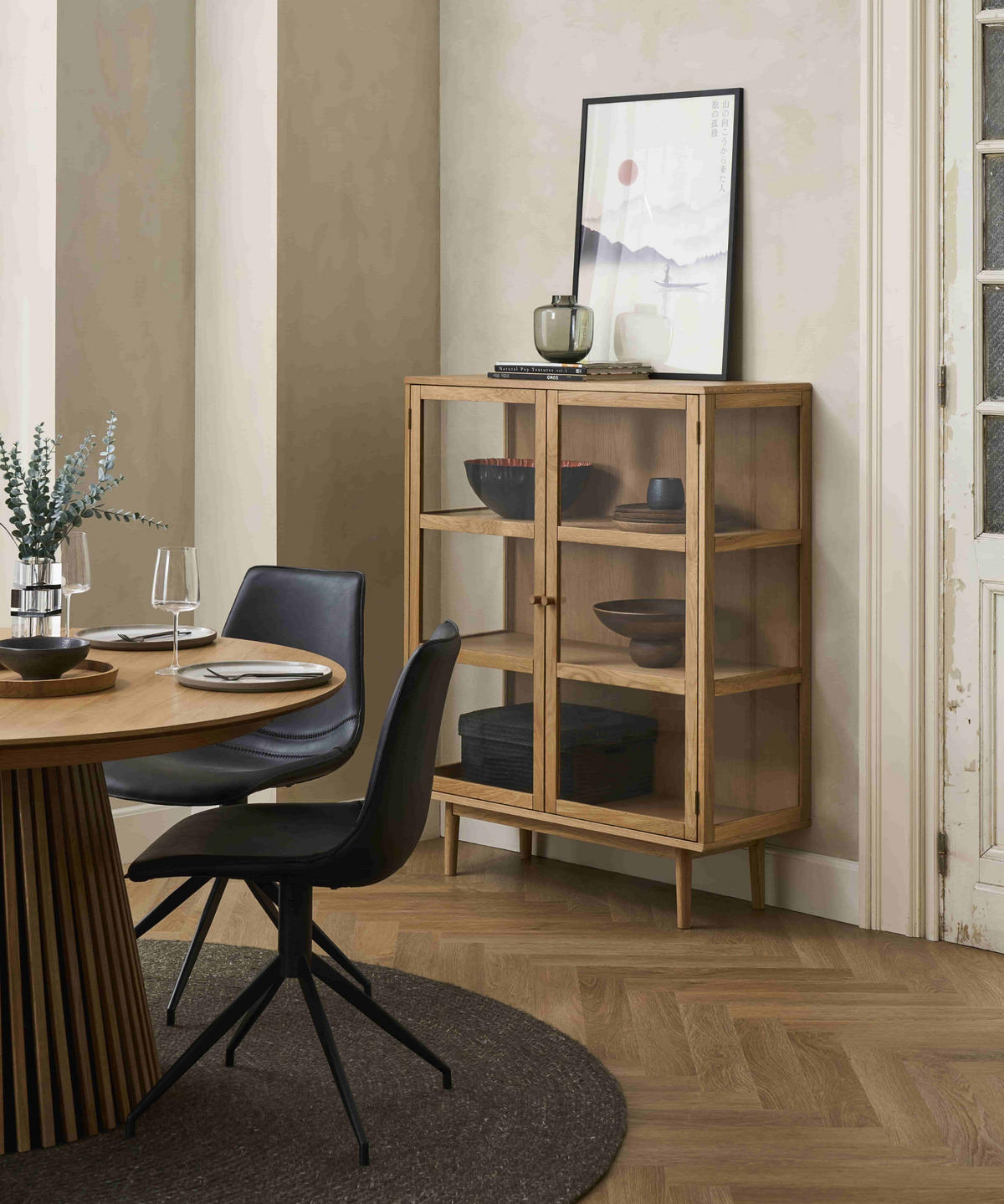 HIGHBOARD Eiche massiv - Eichefarben/Braun, Holz/Holzwerkstoff (100/125/40cm) - Furnhouse