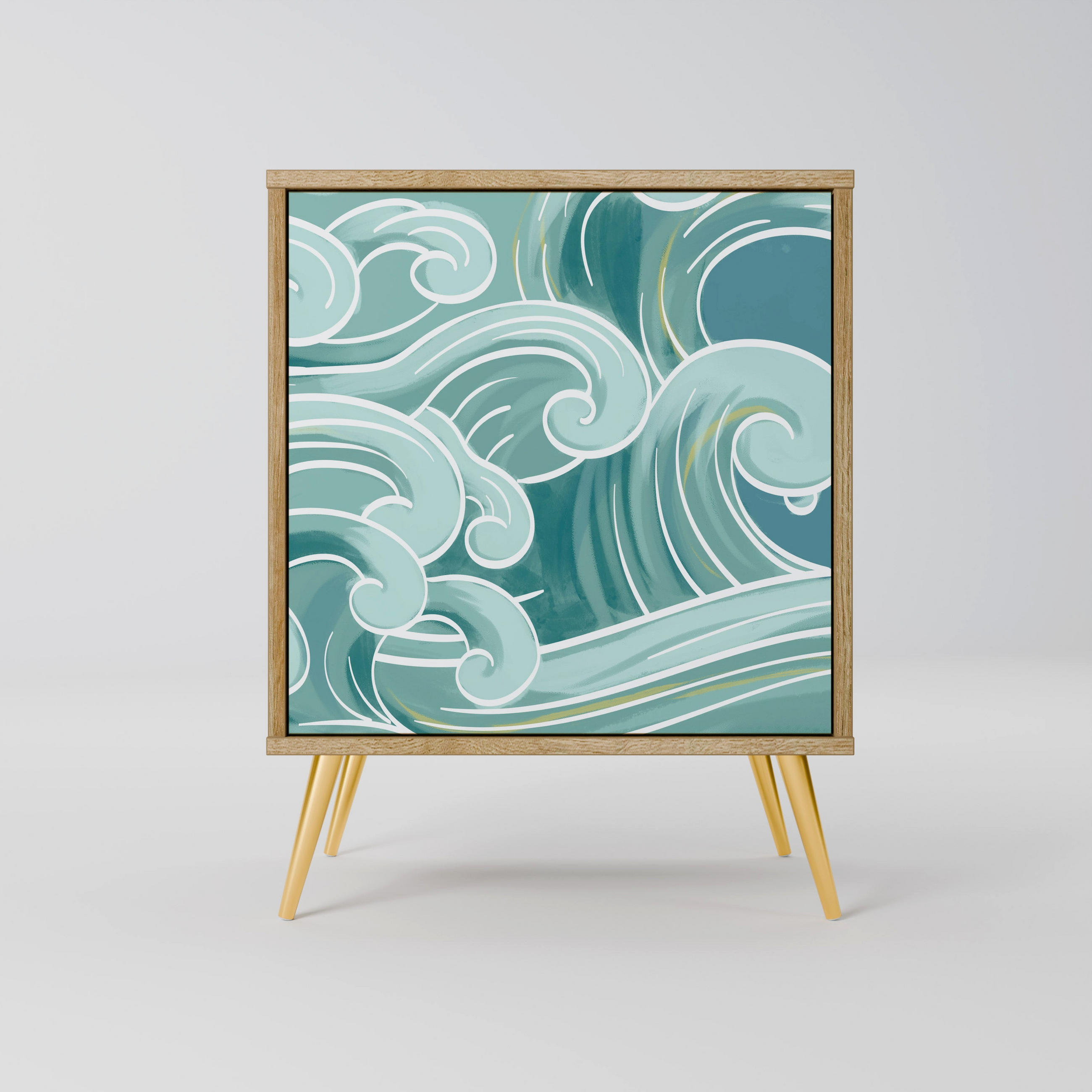 SpaceRebels Sideboard Eiche 57.5x75.5x42 cm