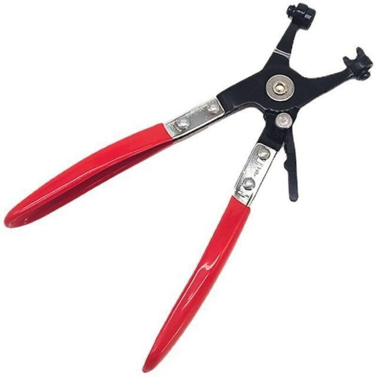SCHLAUCHSCHELLENZANGE – zum Aus- und Einbau von Schlauchschellen - Rot, Metall (22/8/1cm) - DCA