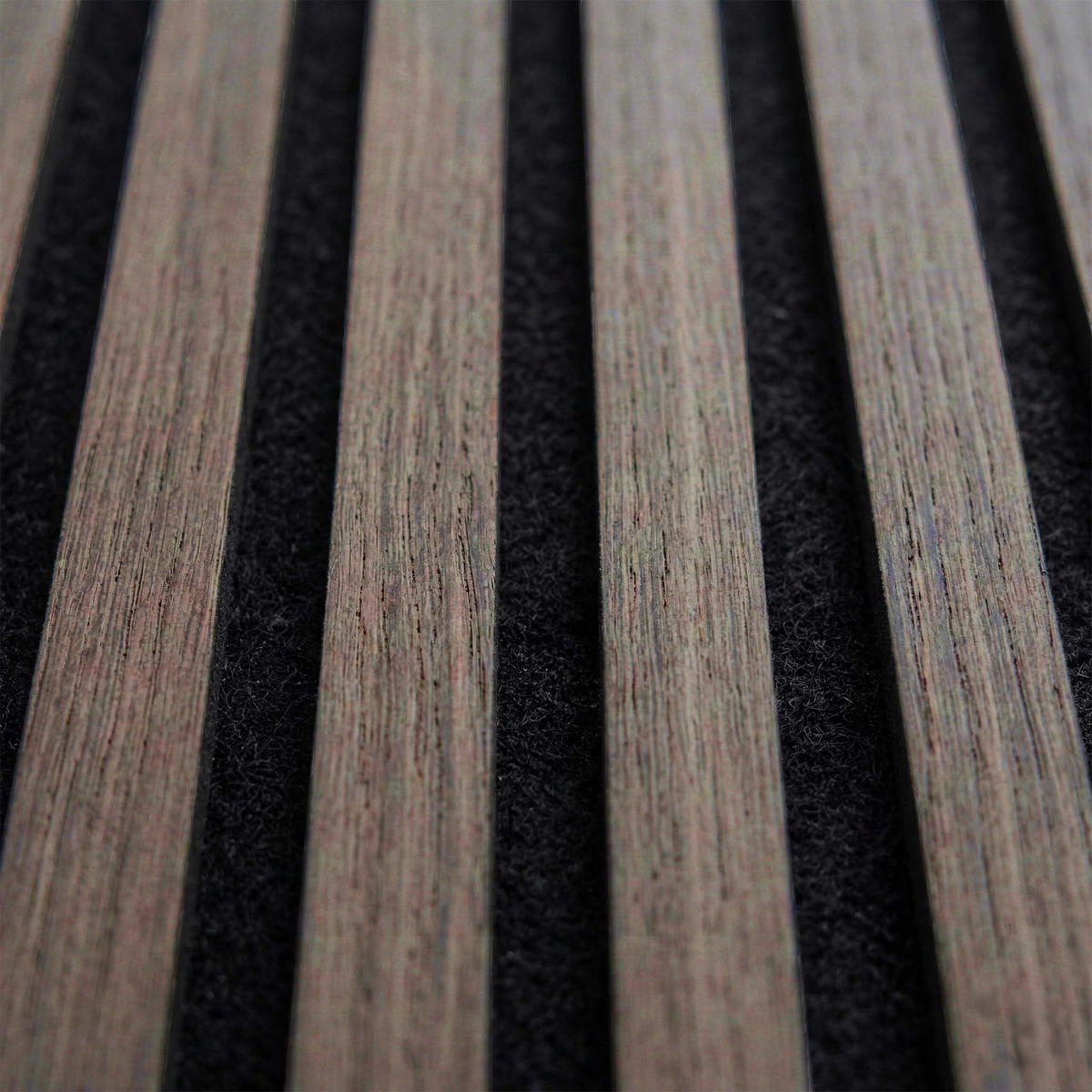 PANEL akustický tmavý dub 4kusová-sada 60x60 cm - tmavě hnědá, dřevo/kompozitní dřevo (60/60/1.8cm) - Relaxdays