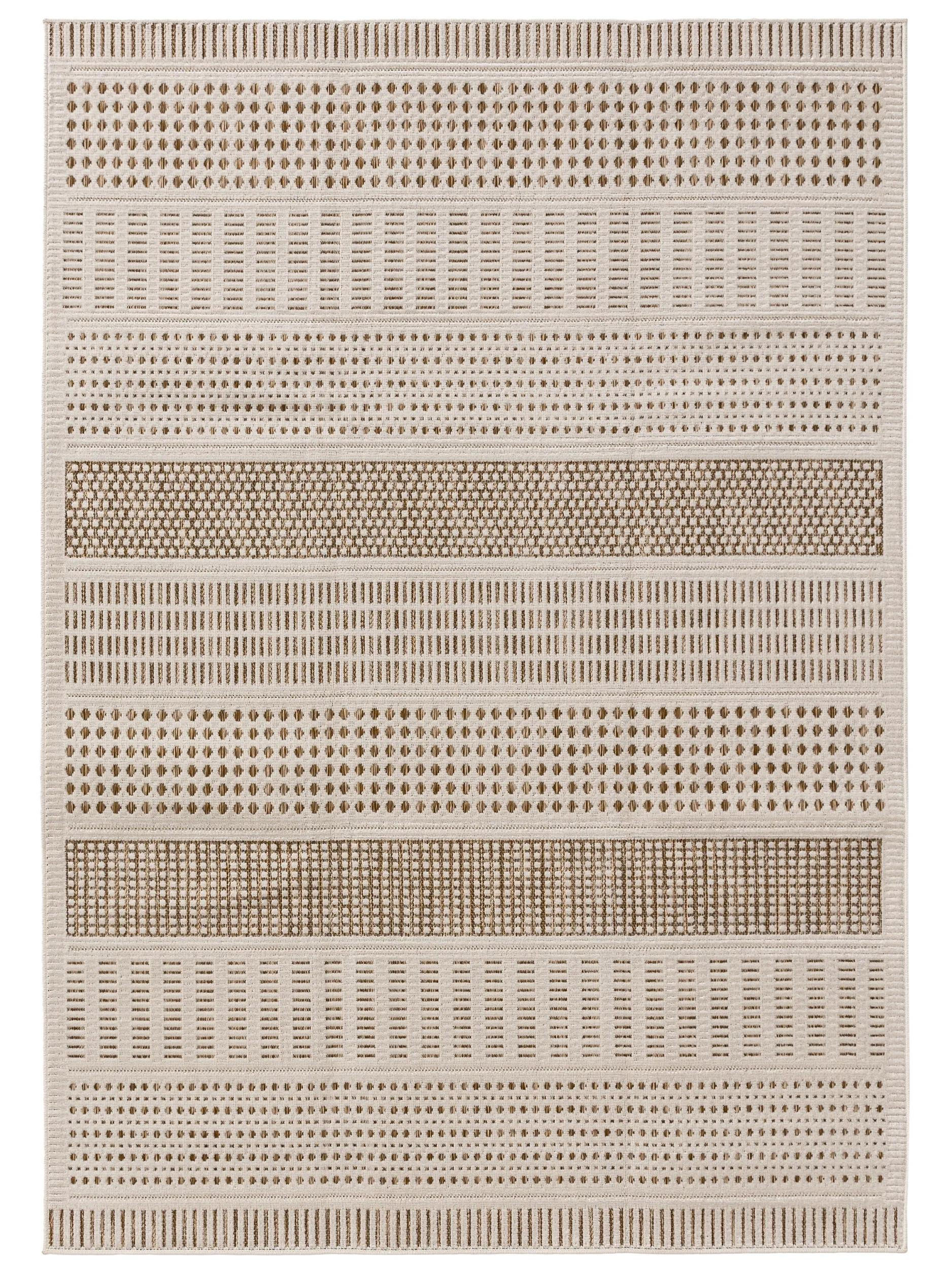 OUTDOORTEPPICH Kaleo Cream/Beige 160x230 cm - Creme, Kunststoff (160/230cm) - benuta