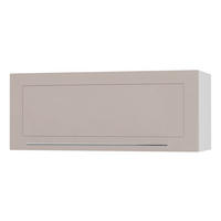 KLAPPHÄNGESCHRANK Kvantum W4B/90 Weiß / Kaschmir Matt 90 / 32,5 / 36cm - Kaschmir/Weiß, Holz/Holzwerkstoff (90/36/32.5cm) - Feldmann-Wohnen