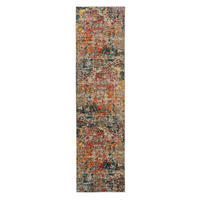 LÄUFER Casa Multicolor 80/300 cm - Multicolor, Naturmaterialien/Textil (80/300cm) - benuta